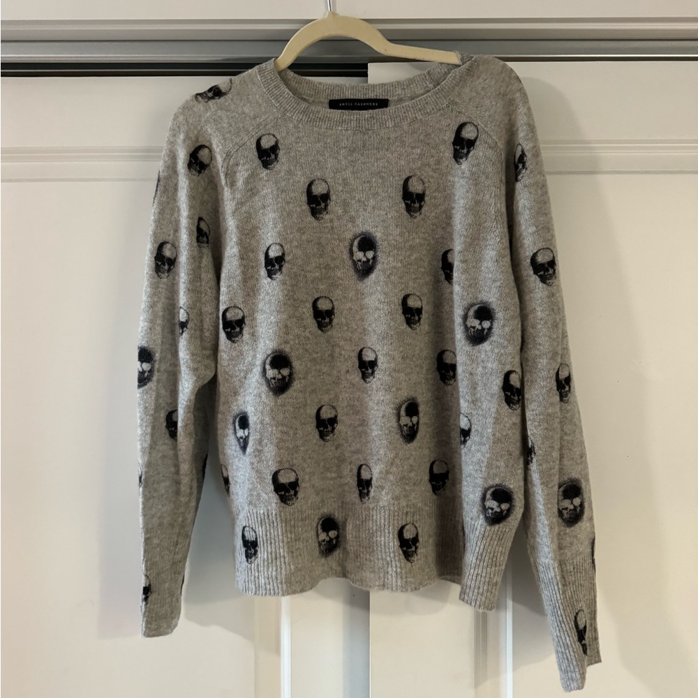 skull cashmere classic sweater